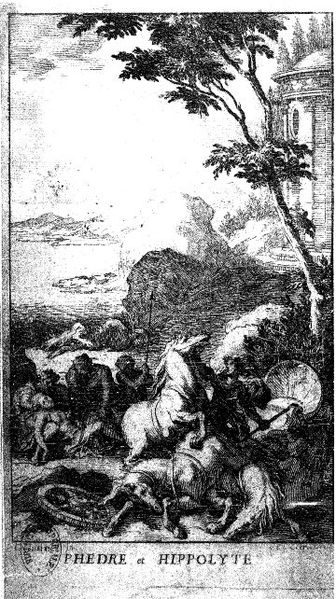 title page of Racine's Phedre