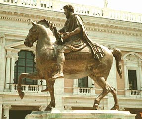 Equestrian statue of Marcus Aurelius
