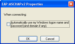 Wireless XP Settings