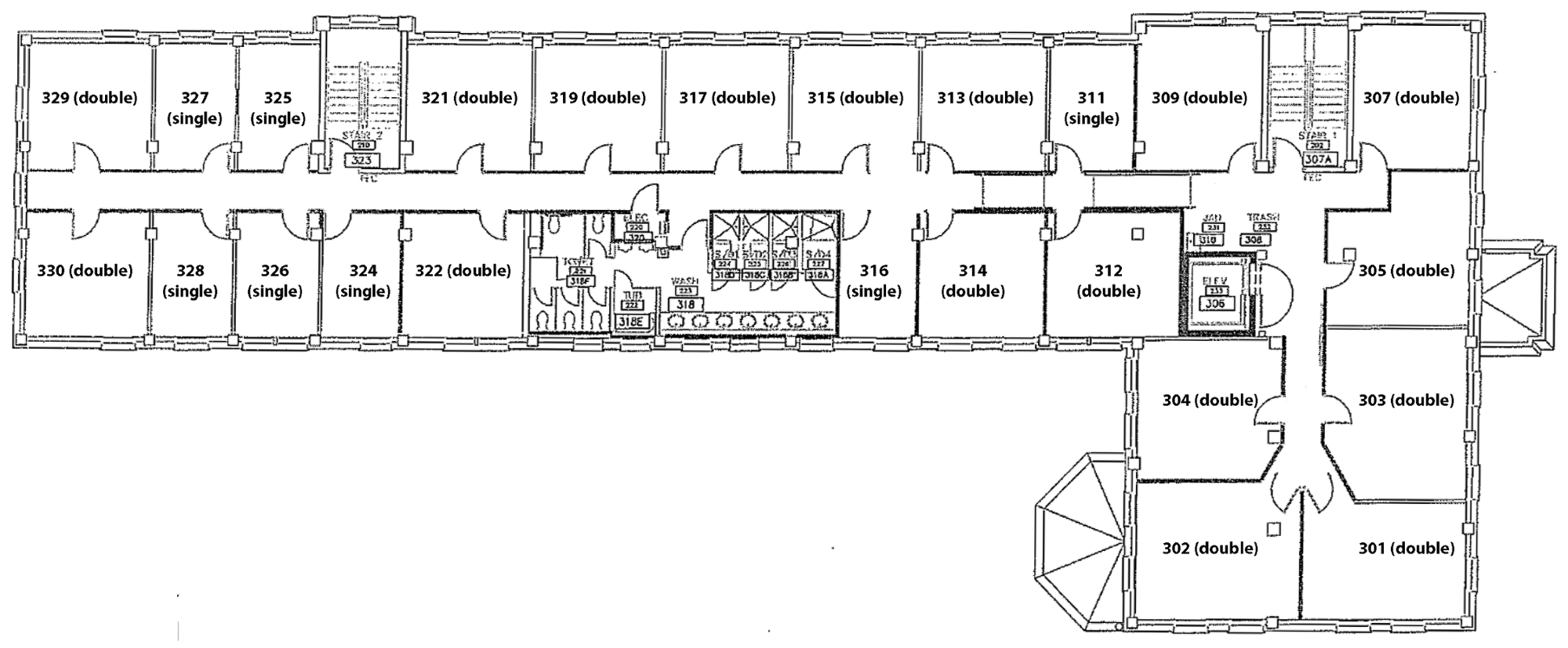 Merner Hall Floor Plan Cornell College