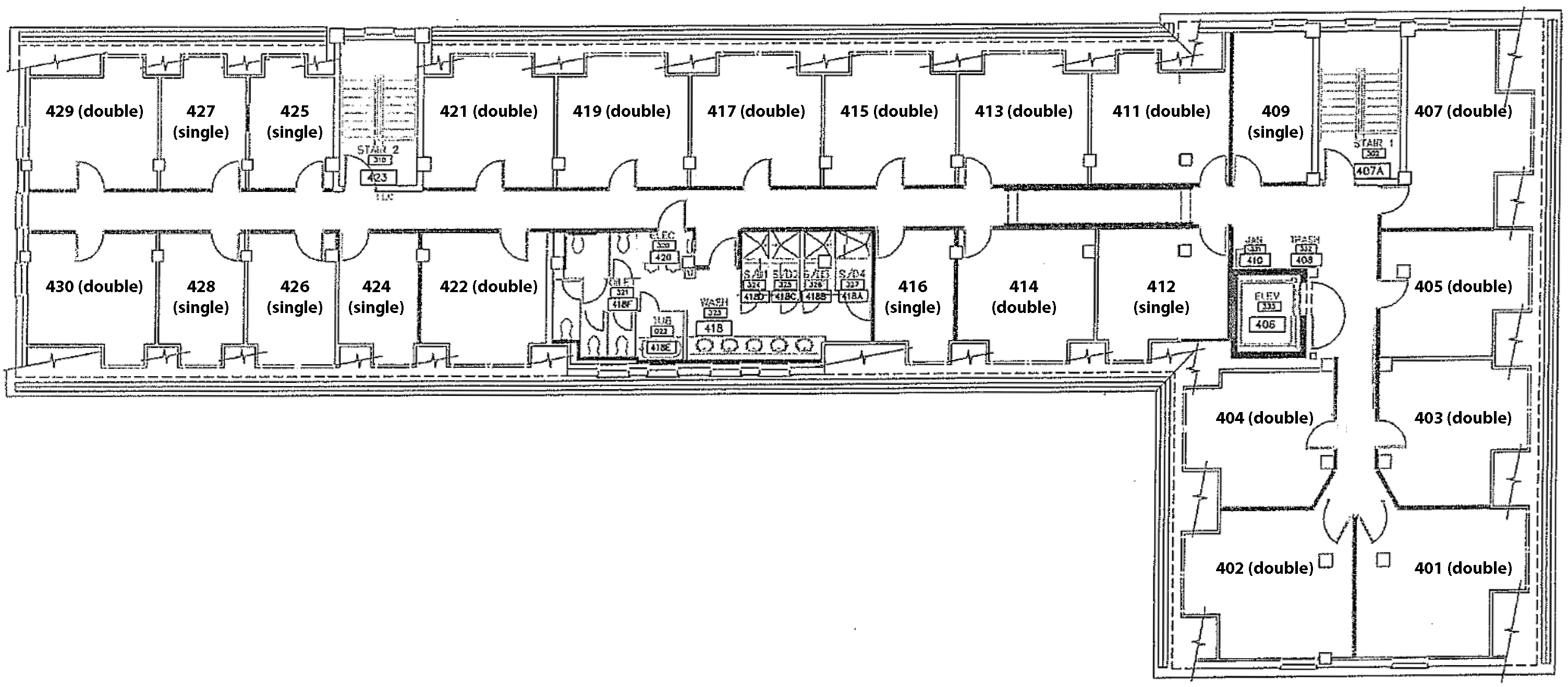 Merner Hall Floor Plan Cornell College