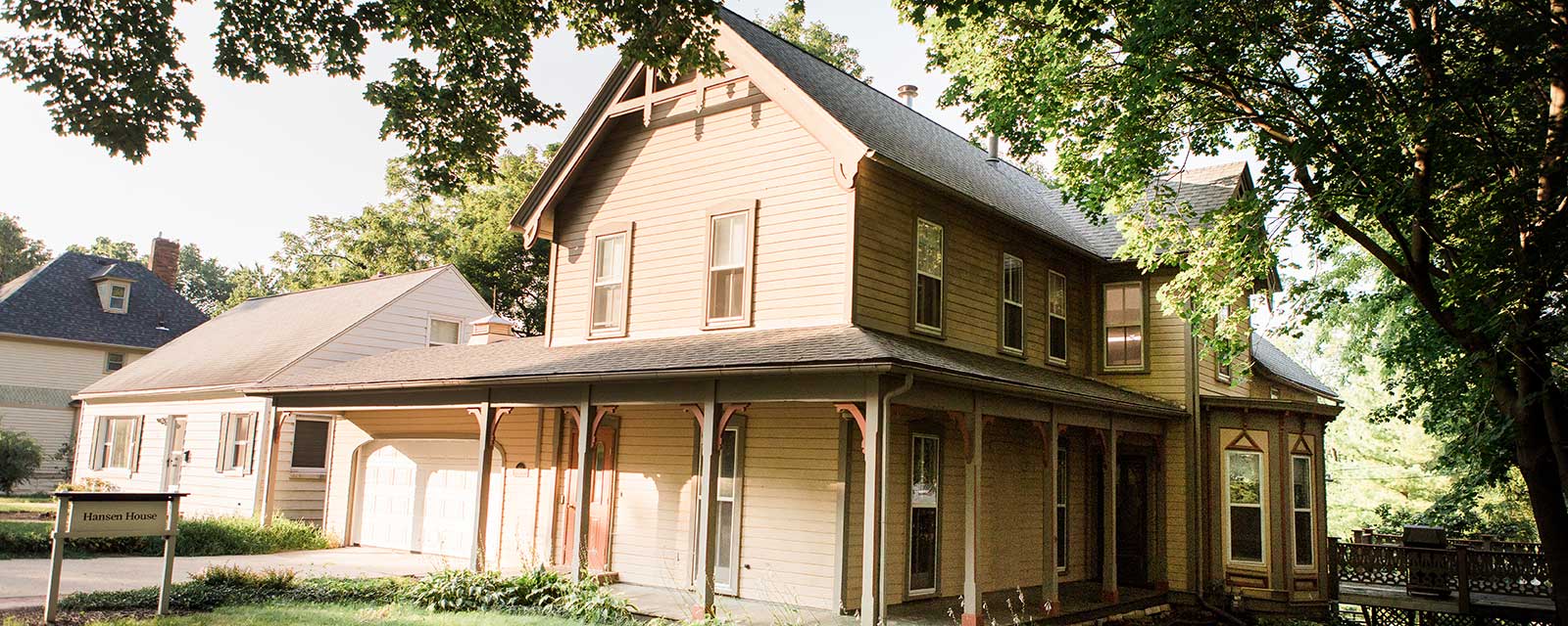 Hansen House is the home of the IT Office on campus.