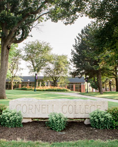 Thomas Commons where the Welcome Center is located for Cornell's campus