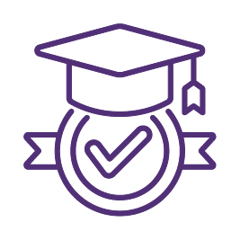 Academic standing icon