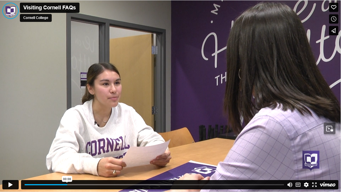 Visit questions video with Welcome Center staff