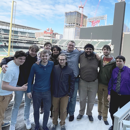 Students at MUDAC competition 2023