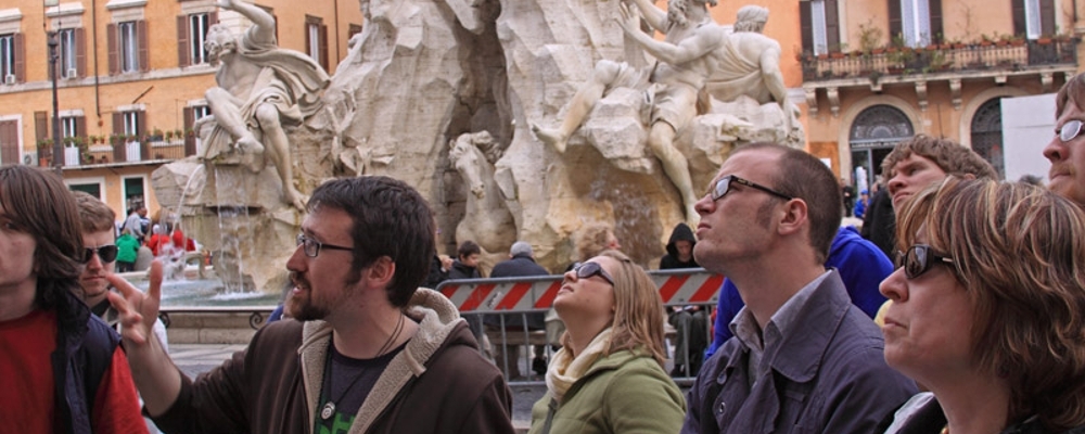 Art History Class in Rome