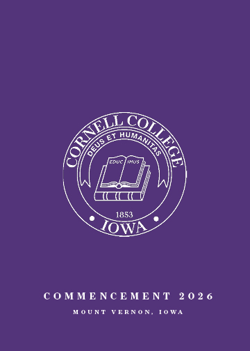 Image of the Commecement program cover
