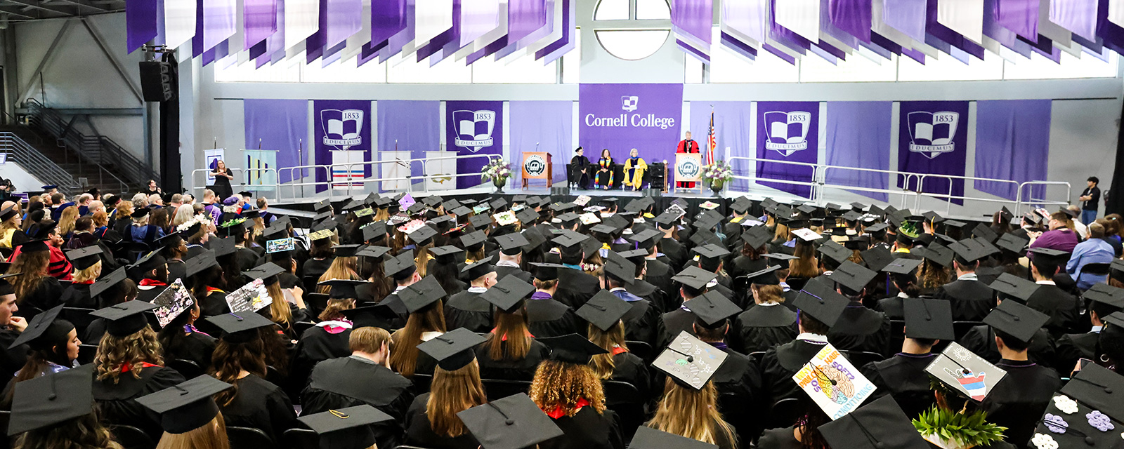 Graduates at Commencement