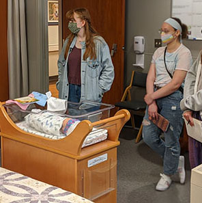 Cornell students day trip to a local agency