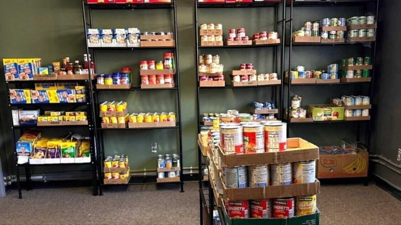 Interior of Natalia's Food Pantry