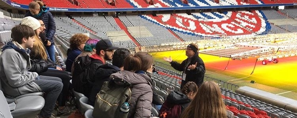 German studies students in Germany
