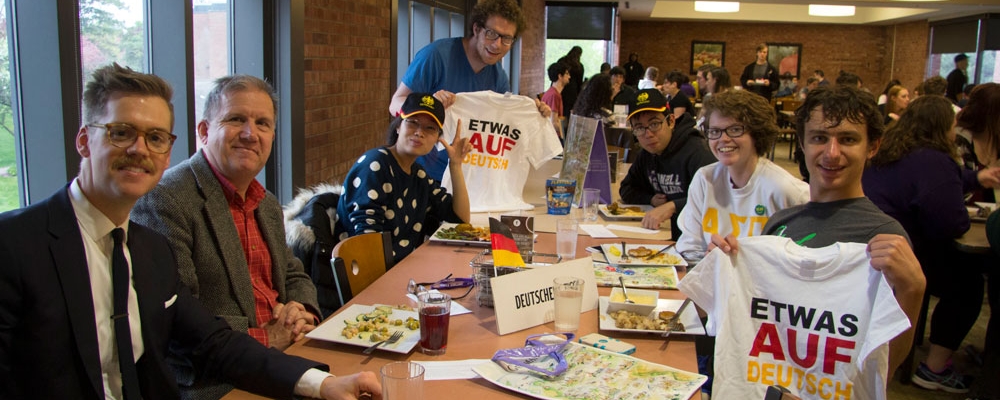 German studies on campus event