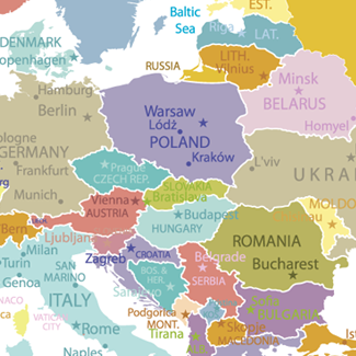 Map of course locations