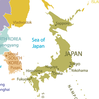 Map of course locations