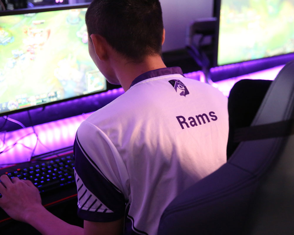 Cornell students participate in esports -- a gaming team at Cornell. 