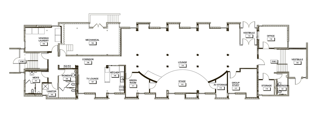 Tarr Hall Floor Plan Cornell College