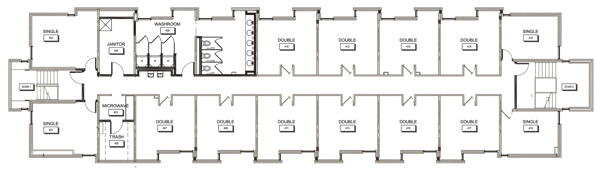 Dows Hall Floor Plan Cornell College