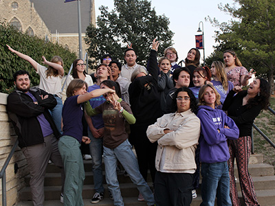 Student Senate has fun too.